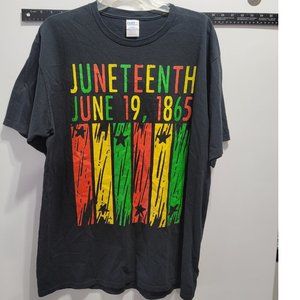 Juneteenth, June 19, 1865 XL T-Shirt (Mens). Pre-Owned in Very Good Condition